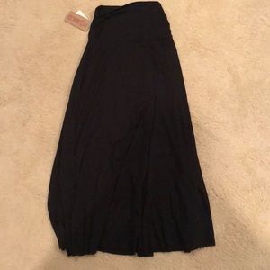 Sugar Tart black strapless dress